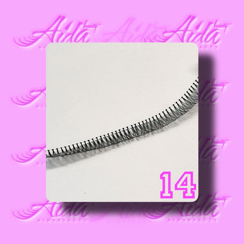 مژه ریسه ای سایز ۱۴