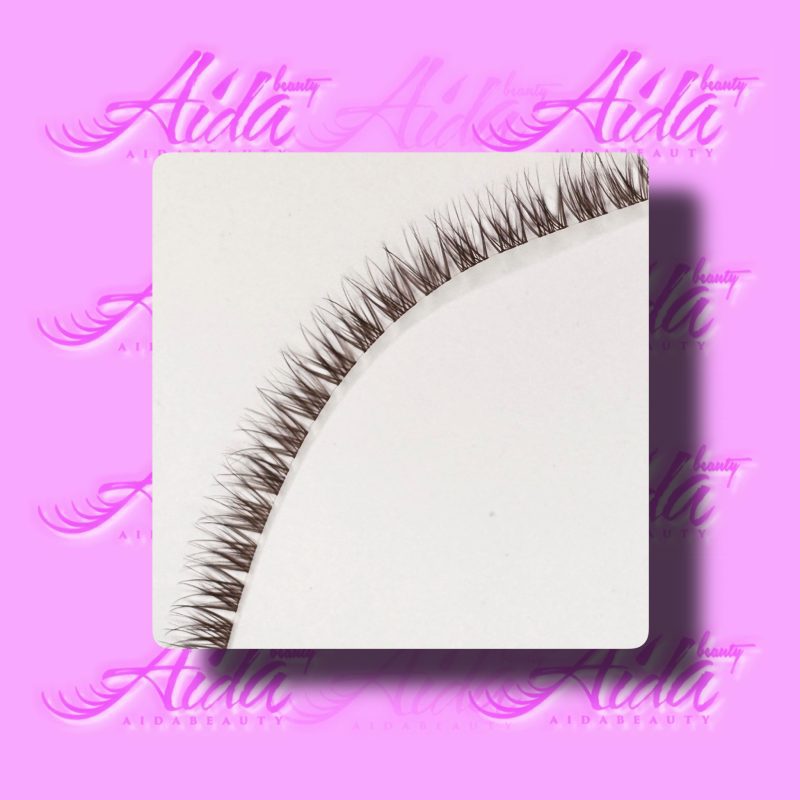 مژه فیشر قهوه ای